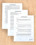 "The Hallway Rush" Social & Emotional Learning | Short Story Worksheet | Middle School